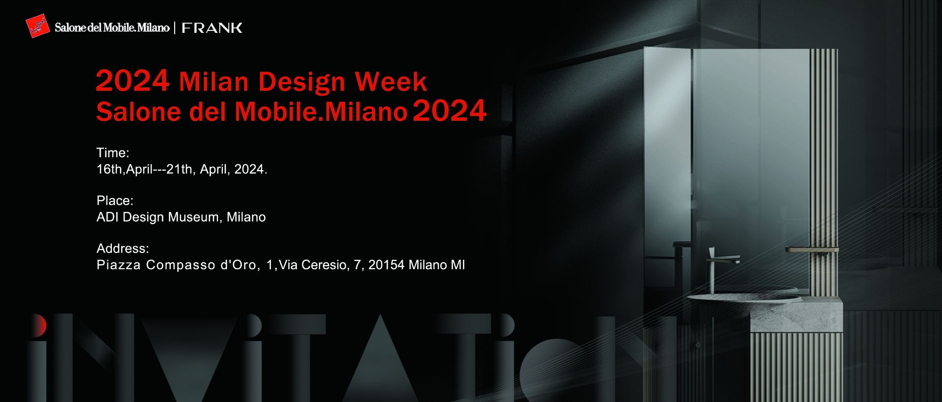 FRANK In 2024 Milan Design Week